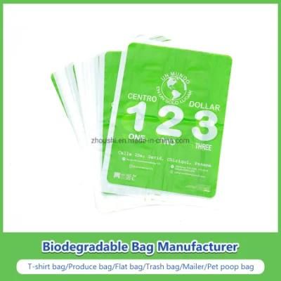 PLA+Pbat/Pbat+Corn Starch Biodegradable Bags, Compostable Bags, Flat Bags for Home