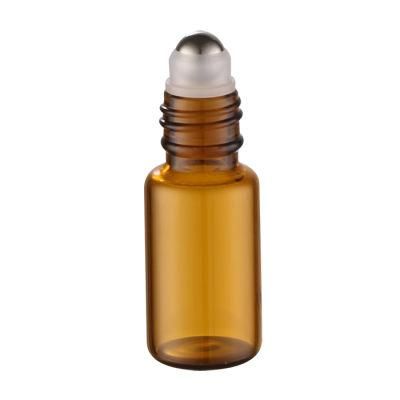 15ml Luxury Colorful Roll on Perfume Glass Bottles for Essential Oil Container with Gold Cap