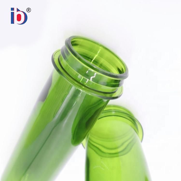 Kaixin Transparent Green 100% Food Grade Preforms Plastic Containers Bottle