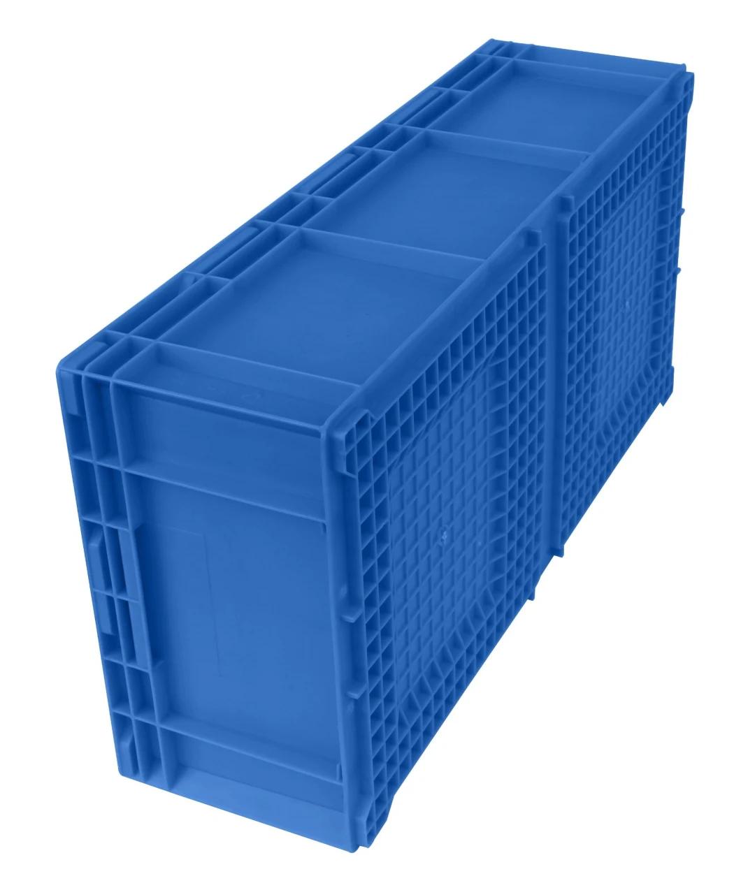 HP7c Plastic Turnover Logistics Container Box HP Standard Auto Parts Logistic Box Durable Opaque Plastic Storage Boxes