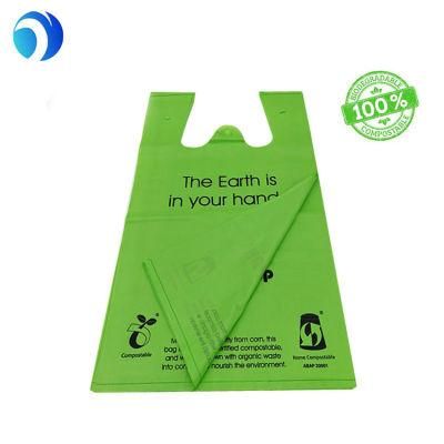 Industrial Home Household Supermarket Printing Custom Plastic Shopping T-Shirt Bags