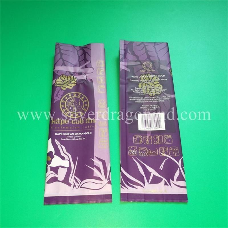 250g/500g/1000g Coffee Bag with Air Valve