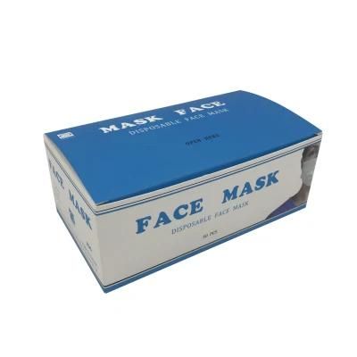 Wholesale Small Medical Packaging Paper Packing Box for Face Mask 50PCS