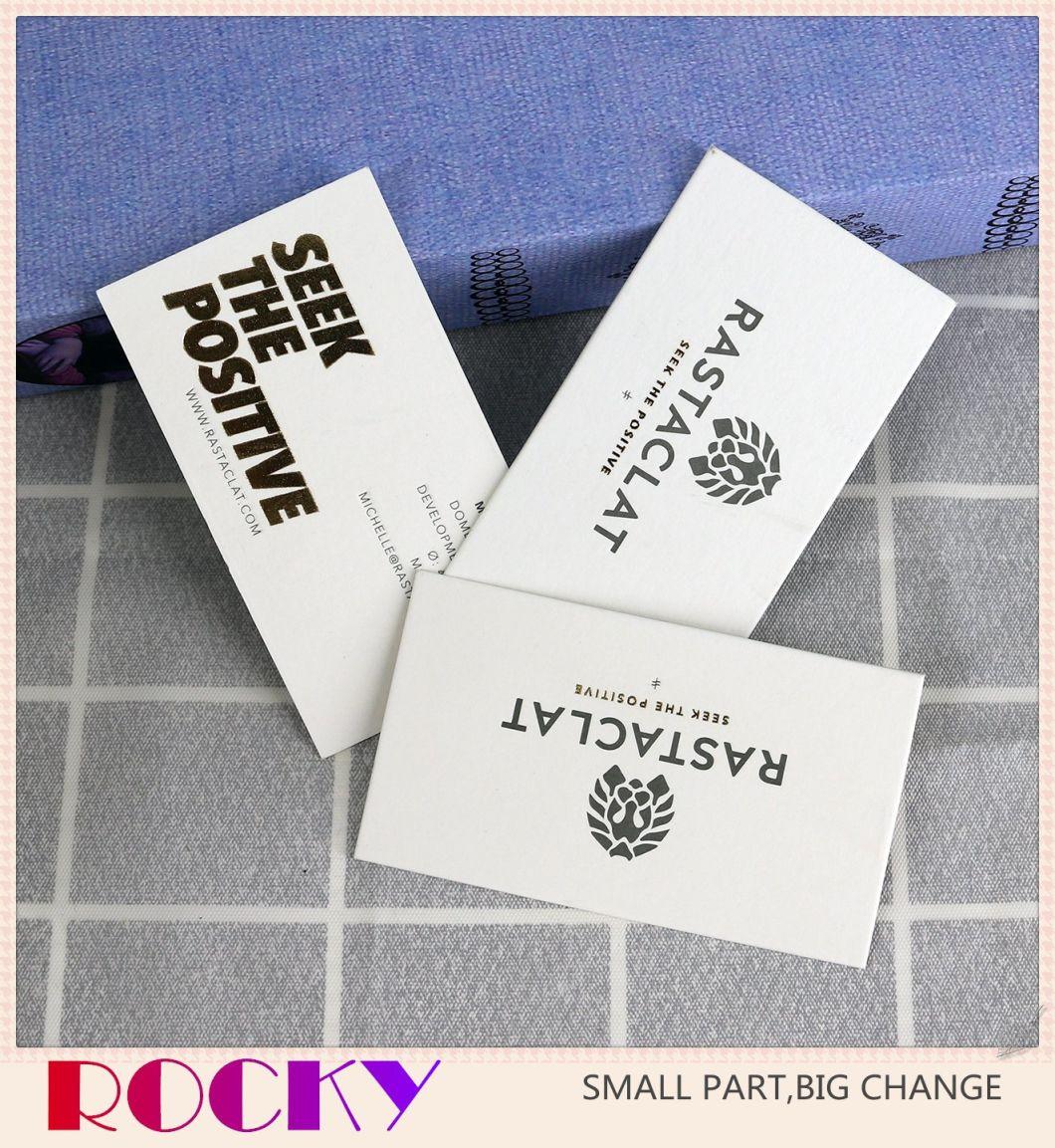 Custom Logo Paper Hangtag for Towels Belt Clothing