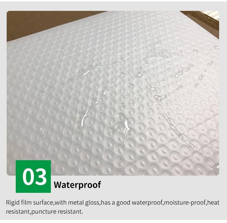 Hot Sale White Matte Silver Pearl Film Shipping Packaging Envelope Express Mailer Bubble Bag