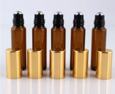 10ml Roll on Glass Perfume Bottle with Metal Roll Ball