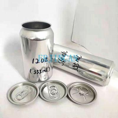 12oz Aluminum Cans with 202 Sot End for Beer Beverage