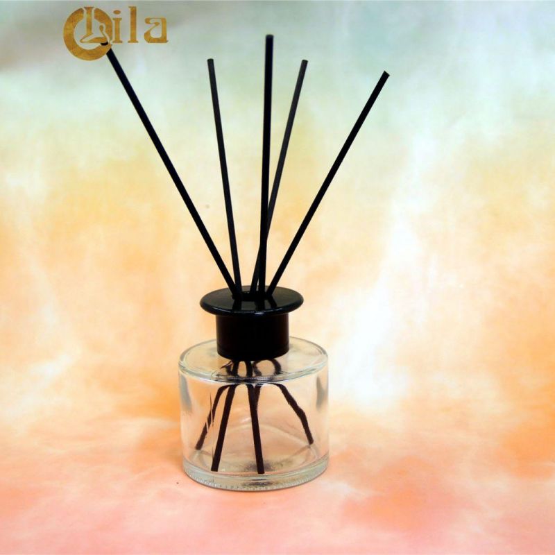 Hot Sale 100ml Fragrance Bottles Wholesale Glass Perfume Diffuser Bottle with Cap Reed