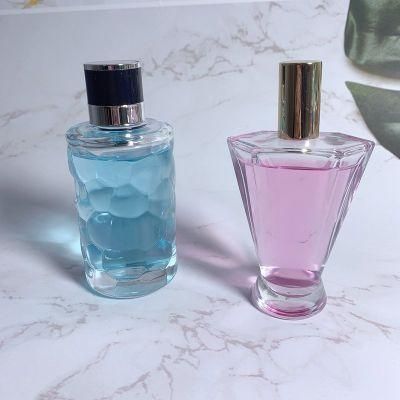 Newest Special Design Cosmetic Packaging Empty Spray Glass Perfume Bottle