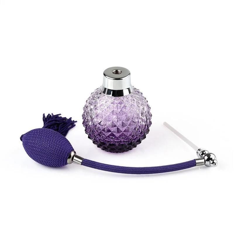 100ml Balloon Perfume Bottle Can Be Filled Perfume Bottle Retro Crystal Perfume Bottle Spray Empty