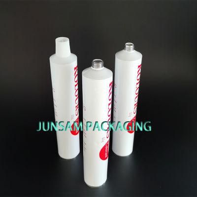 Cosmetic Handcream Packaging Hair Colorant Soft Aluminum Tube Empty Collapsing