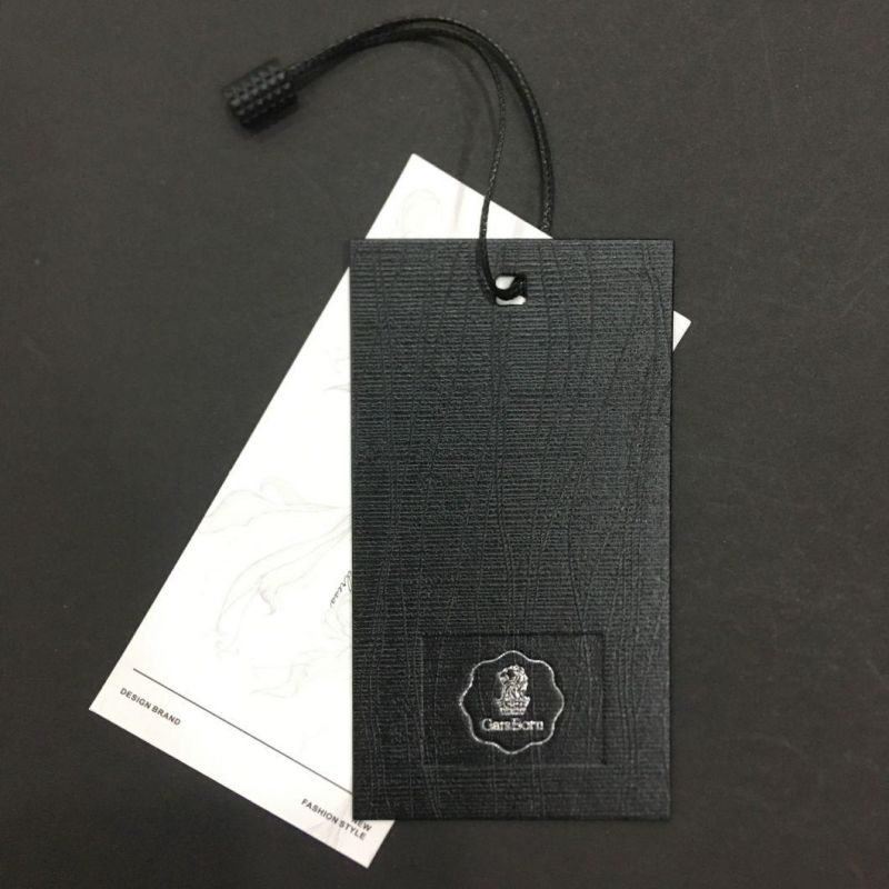 Custom Print High Quality Hangtag for Clothing Manufacturer