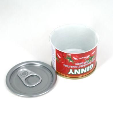 Empty Cans Tomato Paste for Food Storage Packing