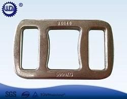 Forged Square Metal Buckle for Polyester Webbing Lashing Strap