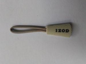 High Quality Plastic Promotional 3D Silicone Zipper Puller (ZP-118)