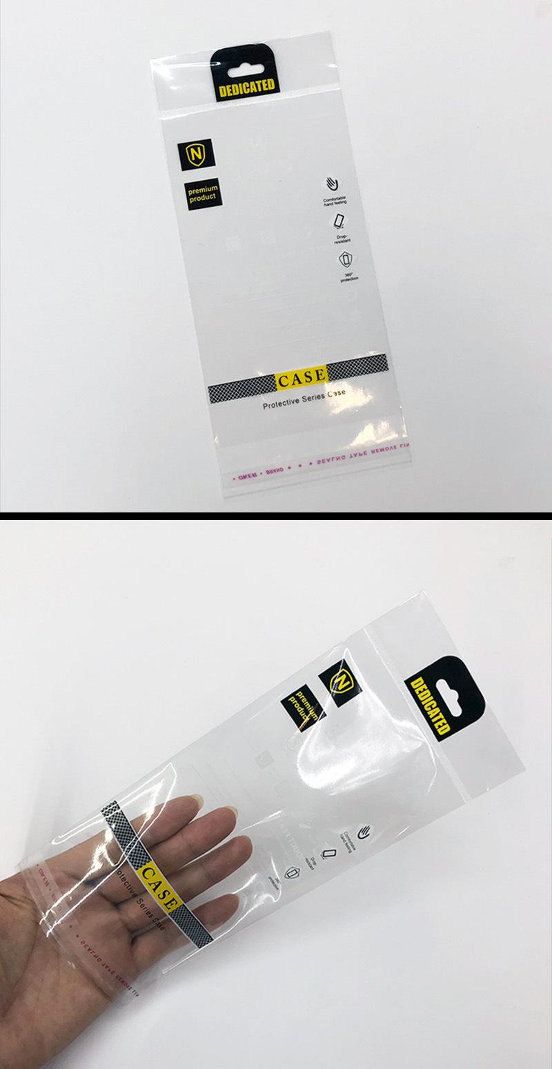 Clear OPP Plastic Packaging Bag Phone Case Poly Bag