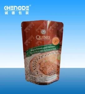 Chicken Meat Stand up Retort Pouch, Export Mexico Package Bag