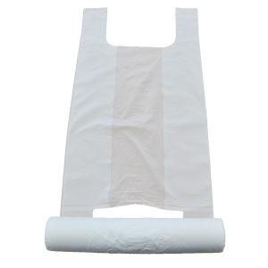 Corn Starch Made Custom Printed Biodegradable Vest Shopping Bag Gor Grocey