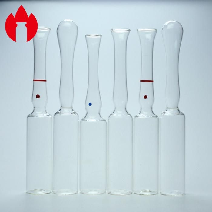 1ml 2ml 5ml 10ml Clear Pharmacy Injection Glass Ampoule