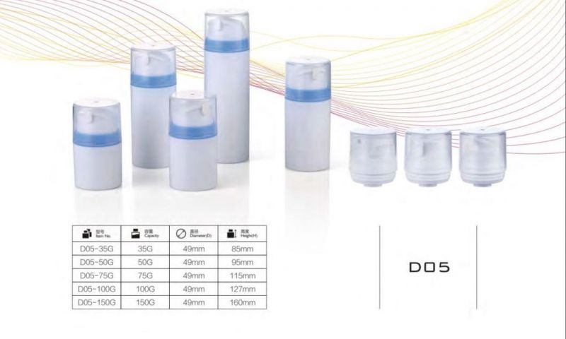 New Style Round Bottle, Luxury Round Cosmetic Bottles Have Stock
