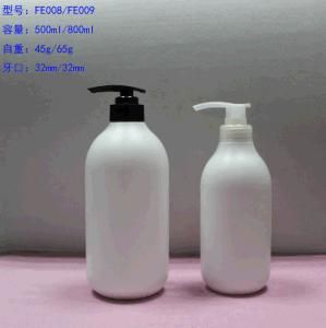 Shampoo Plastic Pump Cap Bottle
