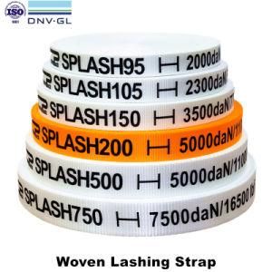 DNV GL, ISO9001 Certificate Woven Lashing Strap for Heavy Duty Packing