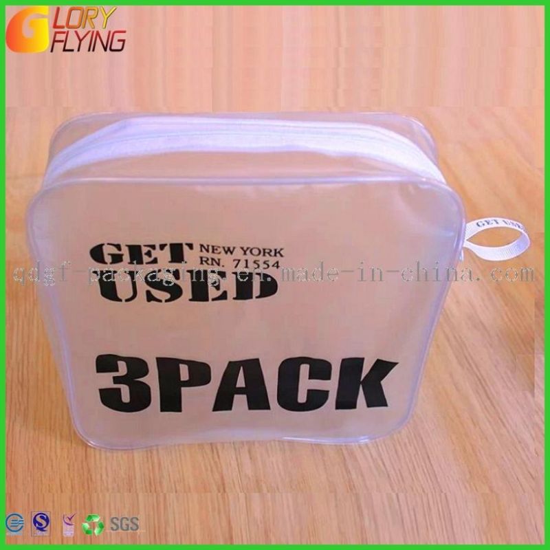 Clear-Waterproof-Zip-Lock-Wet-Bikini-PVC-Slider Zipper Bag