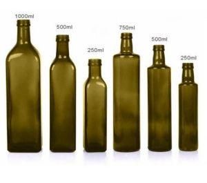in Stock 250ml/500ml/750ml Oil Bottle Glass with Screw Cap