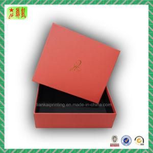 Goil Foil Logo Cardboard Gift Box for Shoe Packing