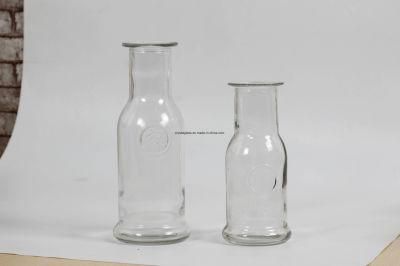 Transparent Glass Water Cup Juice Cup Straw Drink Bottle Milkshake Cup Cold Brew Wholesale 350ml 500ml