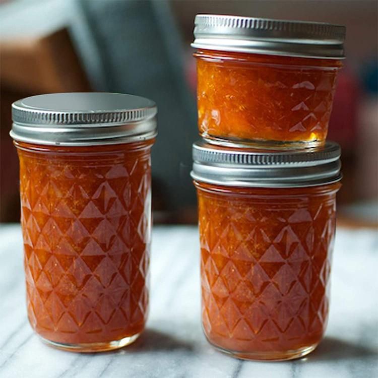 100ml 180ml 200ml 280ml 400ml 500ml 650ml Canning Mason Caviar Jelly Glass Jam Jar