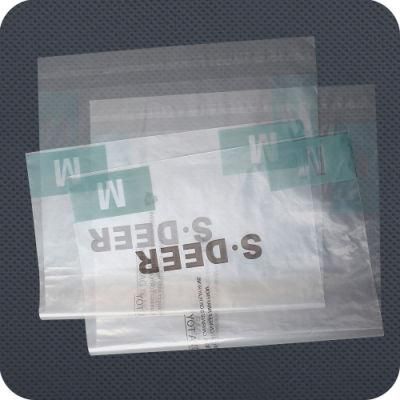 Printed PE Plastic Promotional Zip Lock Bag