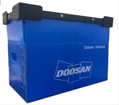 Foldable Corrugated Plastic Coroplast Shipping Box