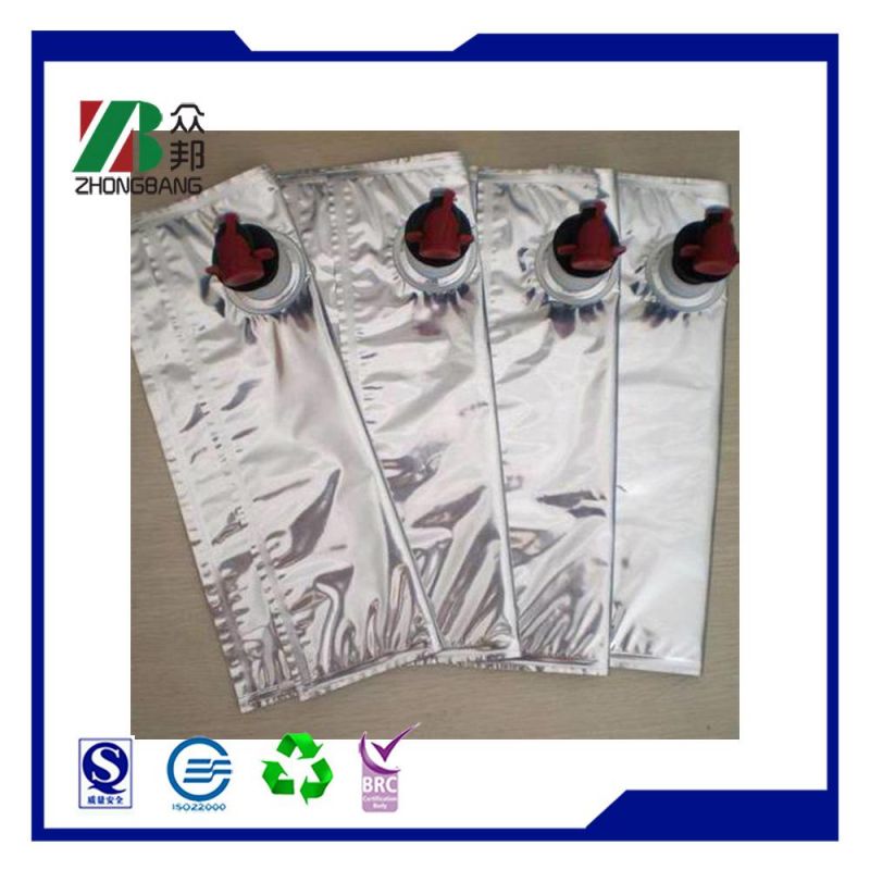 Bag in Box Juice Beverage Plastic Packaging Bag