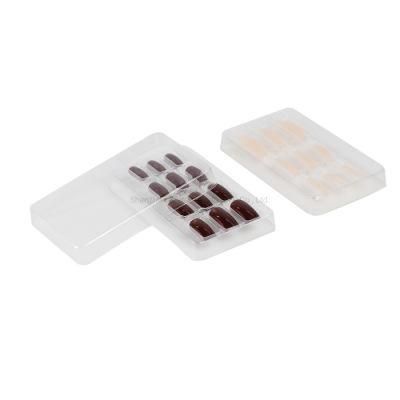 Custom Plastic Vacuum Forming Fake Nails Blister Tray Cosmetics Packaging