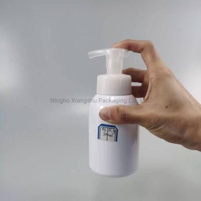 300ml 500ml Round Pet Facial Cleanser Press Bottle Hand Sanitizer Container Plastic Foam Bottle
