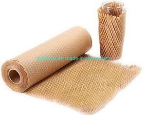 12&quot;X128&prime; Honeycomb Cushioning Wrap Perforated-Packing 1 Rolls 128 FT Honeycomb Wrap Roll with 20 Fragile Sticker Labels Packing Honeycomb Wrap