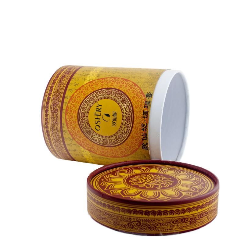 High Quality Colorful Luxury Packaging Paper Carton Round Tube Box