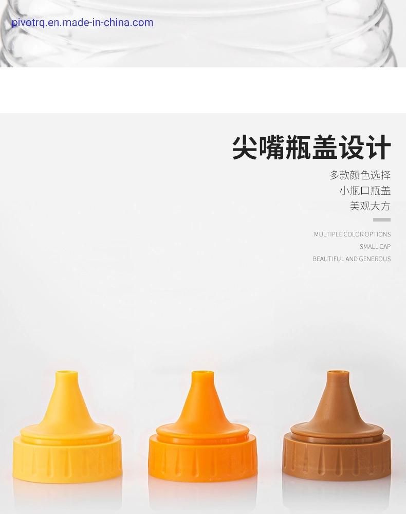 1000g 500g Plasticbottle Honey Syrup Squeeze Shape