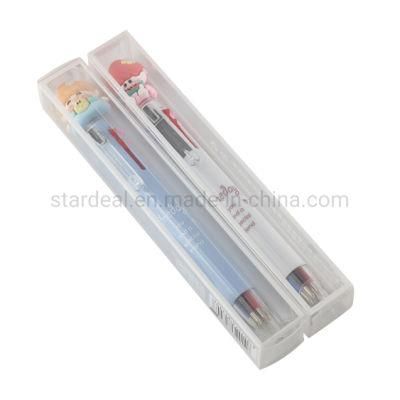 Custom Waterproof Clear Pet Gift Pen Stationery Plastic PVC Box