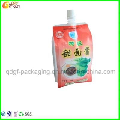 Plastic Bag for Packing Fruit Juice Stand up Bag with Spout