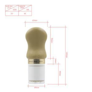 60g PE Cosmetic Cream Packaging Roll on Bottle Massage Hose.