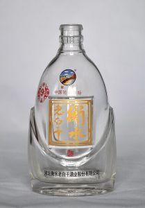 750ml Clear Glass Bottle