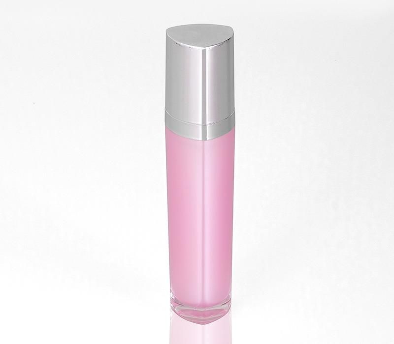 15ml 30ml 50ml Pink Elegant Empty Lotion Bottle for Skin Care Product
