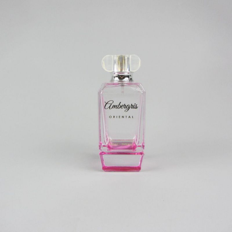 Luxury 100ml Women Oil Glass Bottle for Perfume Packaging