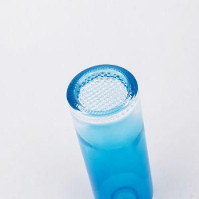 40ml 100ml 120ml Blue Color Glass Cosmetic Pump Bottle