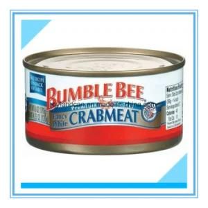 Tinplate Can for Packaging Crabmeat