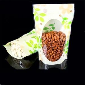 Zipper Plastic Stand up Pouch with Top Transparent Sweets and Packaging