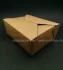 Brown Kraft Paper Food Box Container in Packaging Boxes