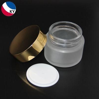 100g Cosmetic Face Cream Eye Cream Body Cream Clear Glass Jar